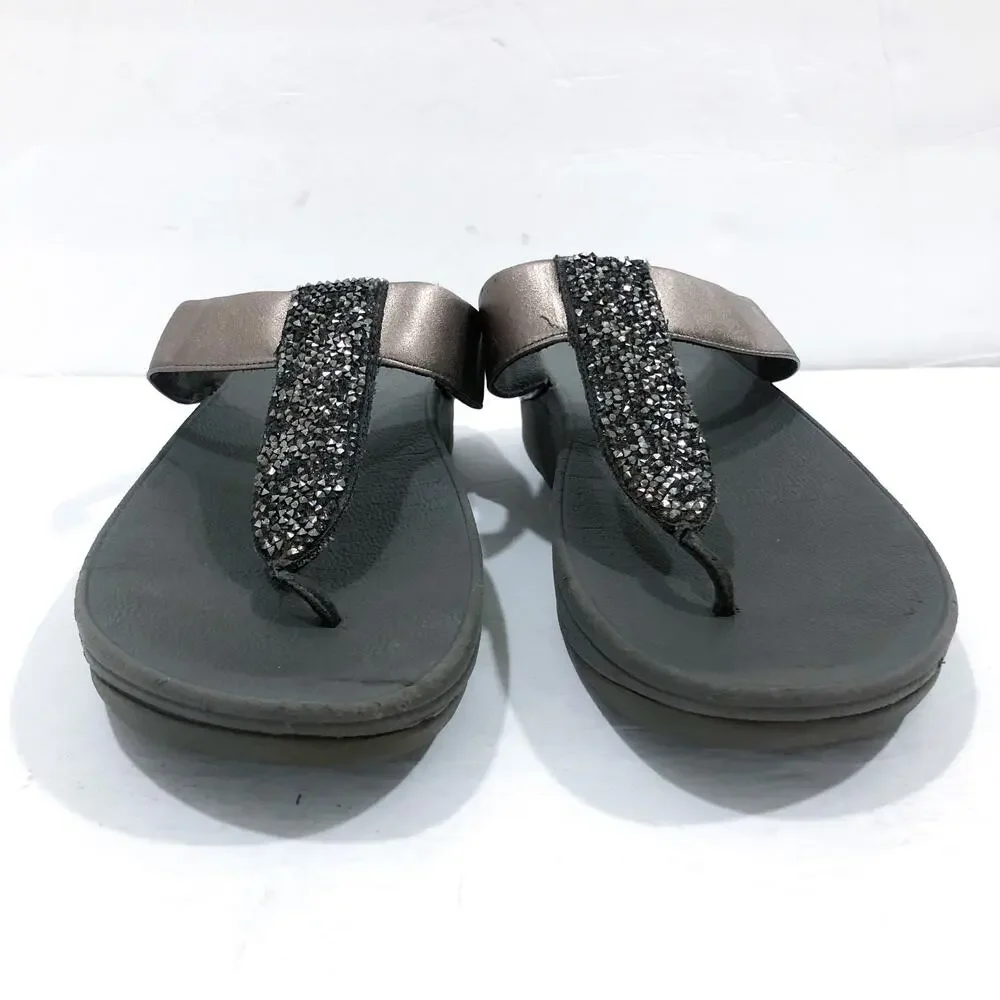 Fitflop sandals pewter